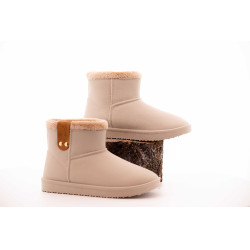 Botas forradas Pénélope Gris glaciar Botas forradas Pénélope Gris glaciar