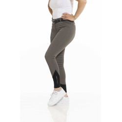 Pantalón Equithème Josephine Gris pardo Marrón Pantalón Equithème Josephine Gris pardo Marrón