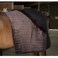 Manda de cuadra Equithème Teddy, forrada de borreguito sintético Azul marino Manda de cuadra Equithème Teddy, forrada de borreguito sintético Azul marino