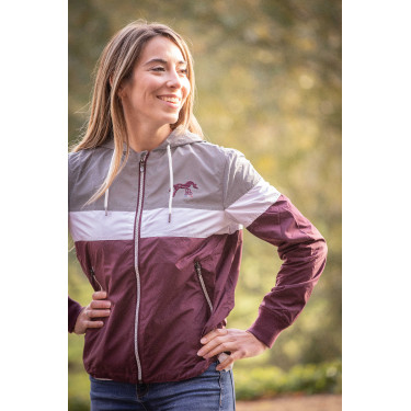 Cortavientos Pénélope Celecce Ciruela Violeta