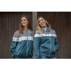 Cortavientos Pénélope Celecce Pato azul