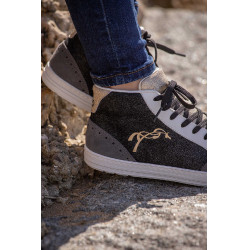 Zapatillas Jupiter High Top Pénélope Negro / Gris