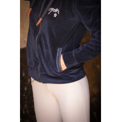 Sudadera con cremallera Emy Velvet Pénélope