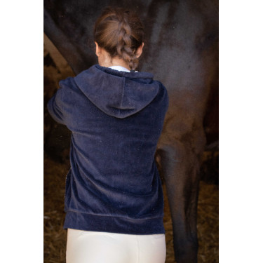 Sudadera con cremallera Emy Velvet Pénélope Sudadera con cremallera Emy Velvet Pénélope
