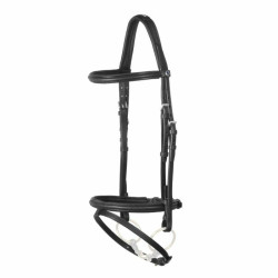 Bridon 2330 Island Stübben muserolle allemande Negro / negro