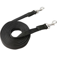 Riendas acolchadas Negro