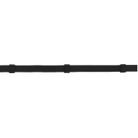 Riendas lisas de PVC NORTON TRAINING con 5 topes Negro Riendas lisas de PVC NORTON TRAINING con 5 topes Negro