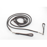 Riendas alemanas Pénélope Cuir rond Negro Riendas alemanas Pénélope Cuir rond Negro
