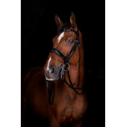 Riendas de brida Eric Thomas ELITE 13 mm Negro