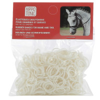 Gomas para crines. Blanco