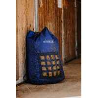 Bolsa de red para heno HIPPOTONIC - Rectángulo Marino