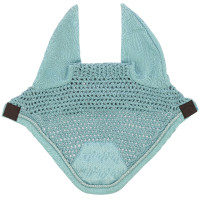 Bonete antimoscas Equithème Brocart Cielo azul