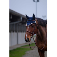 Bonete anti-moscas Equithème Denim Azul marino Bonete anti-moscas Equithème Denim Azul marino