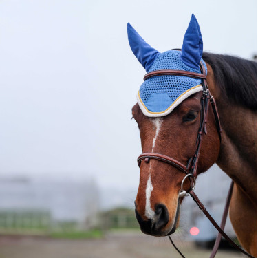 Bonete anti-moscas Equithème Denim Bonete anti-moscas Equithème Denim