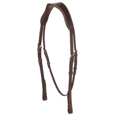 Testera anatómica ancha Eric Thomas Pro Havana Marrón Testera anatómica ancha Eric Thomas Pro Havana Marrón