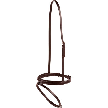 Muserola combinado Eric Thomas Pro Havana Marrón