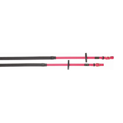 Biotack®-Riendas de goma T de T Fucsia Rosa