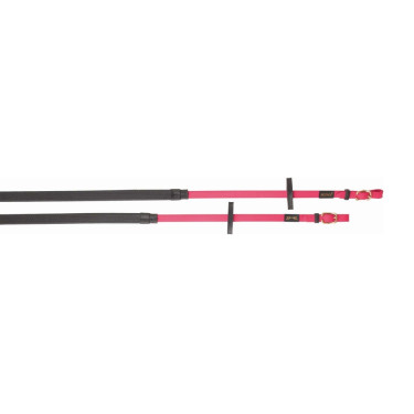 Biotack®-Riendas de goma T de T Fucsia Rosa