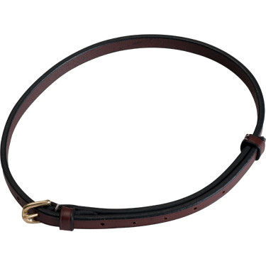 Correa para muserola con cierrabocas Eric Thomas Pro Havana Marrón Correa para muserola con cierrabocas Eric Thomas Pro Havana Marrón