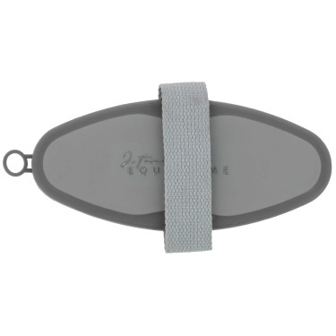 Cepillo suave Te quiero Equithème Strass Gris