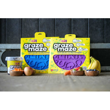 Tapete para lamer LIKIT Graze Maze Azul