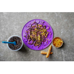 Tapete para lamer LIKIT Graze Maze Púrpura Violeta
