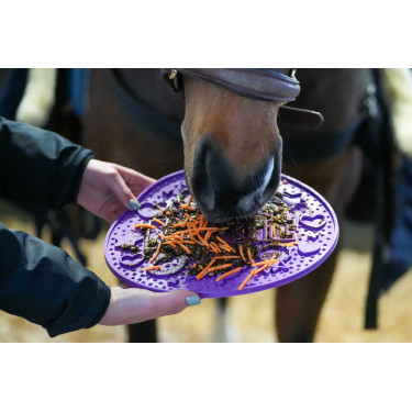 Tapete para lamer LIKIT Graze Maze Púrpura Violeta