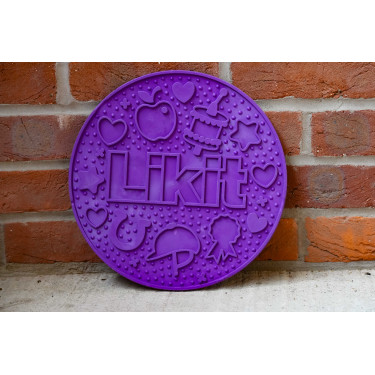 Tapete para lamer LIKIT Graze Maze Púrpura Violeta