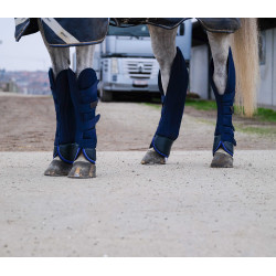 Protectores de transporte EQUITHÈME Classic Azul marino