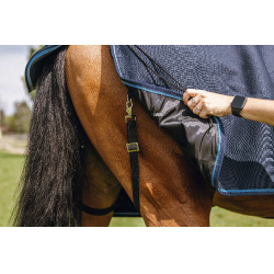 Manta RIDING WORLD - Eco 600D - Combo Marino Azul marino