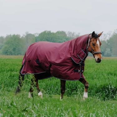 Cubre Equithème TYREX 1200D Combo Burdeos