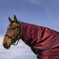 Cubrecuellos Equithème - TYREX 1200D Burdeos