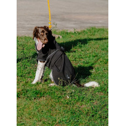 Capa para perro Equithème Softshell Negro