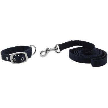 Collar y correa para perro RIDING WORLD - Oscar Marino Azul marino Collar y correa para perro RIDING WORLD - Oscar Marino Azul marino
