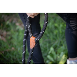 Correa para perros PENELOPE - Billie Negro / lurex