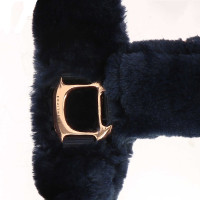 Cabezada Equi-Theme Teddy rose gold Azul marino