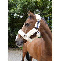 Cabezada Equi-Theme Teddy Marina / crudo Azul Cabezada Equi-Theme Teddy Marina / crudo Azul