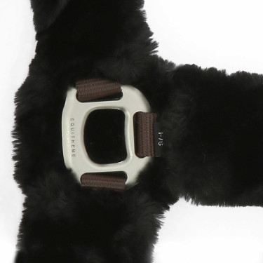 Cabezada Equi-Theme Teddy Negro / marrón