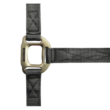 Cabezada Equi-Theme "Nylon" Gris oscuro