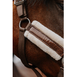 Cabezada de nailon Equithème Fashion Castaño Marr&amp;amp;amp;oacute;n