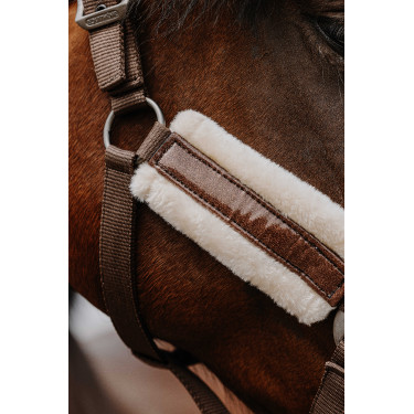 Cabezada de nailon Equithème Fashion Castaño Marr&amp;amp;amp;oacute;n