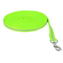 Ramal de dar cuerda Equithème "High Visibility" Amarillo