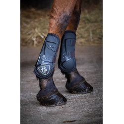 Protectores de tendón abotonadas Norton XTR Negro