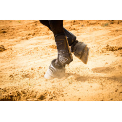 Protectores de tendón abotonadas Norton XTR Negro