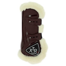Protectores de tendón abotonadas Norton XTR de borreguillo sintético Protectores de tendón abotonadas Norton XTR de borreguillo sintético