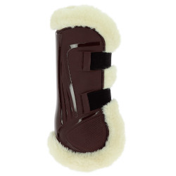 Protectores de tendón abotonadas Norton XTR de borreguillo sintético Protectores de tendón abotonadas Norton XTR de borreguillo sintético