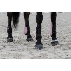 Protectores de tendón EQUITHÈME Rosa Protectores de tendón EQUITHÈME Rosa