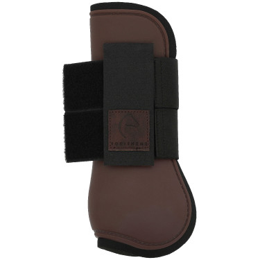 Protectores de tendón EQUITHÈME Castaño Protectores de tendón EQUITHÈME Castaño