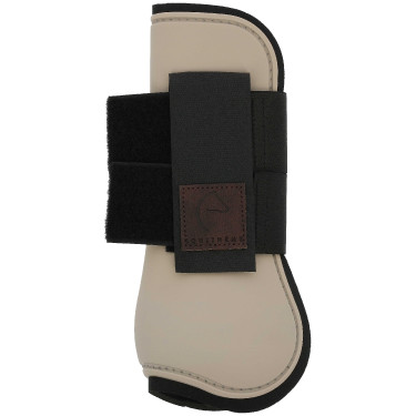 Protectores de tendón EQUITHÈME Gris pardo Protectores de tendón EQUITHÈME Gris pardo