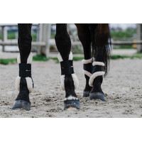 Protectores de tendón EQUITHÈME Boa Negro